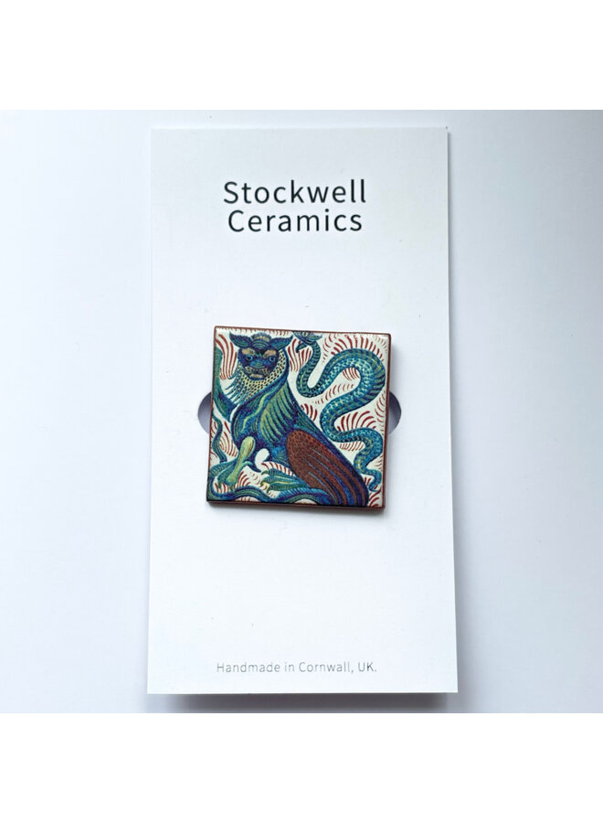 Beastuary Heritage  Ceramic  brooch 40