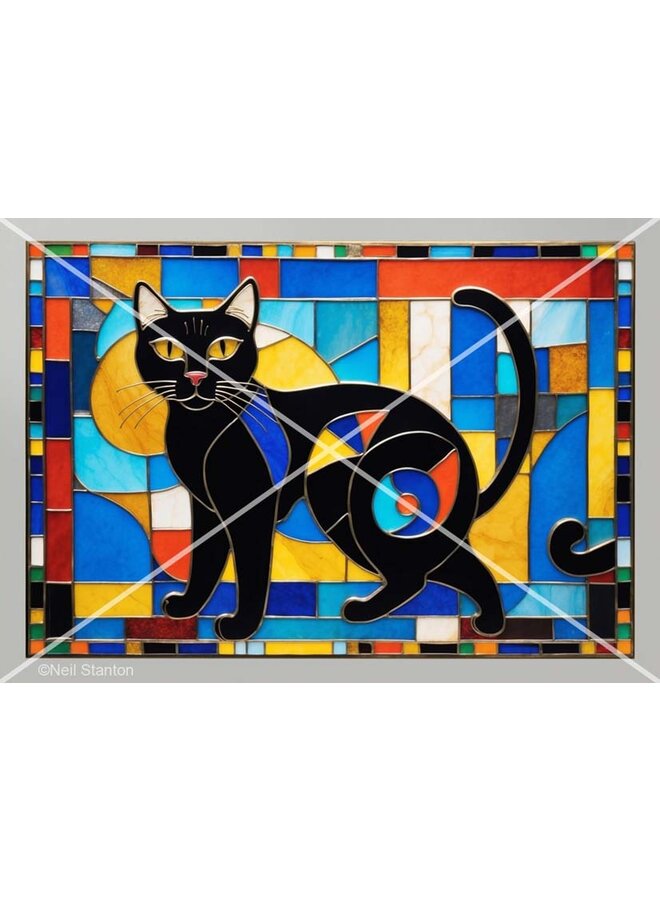 Deco - Die neugierige Katzenserie Karte 01