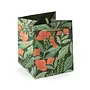 Маленький квадратный подарочный пакет Nouveau Poppies