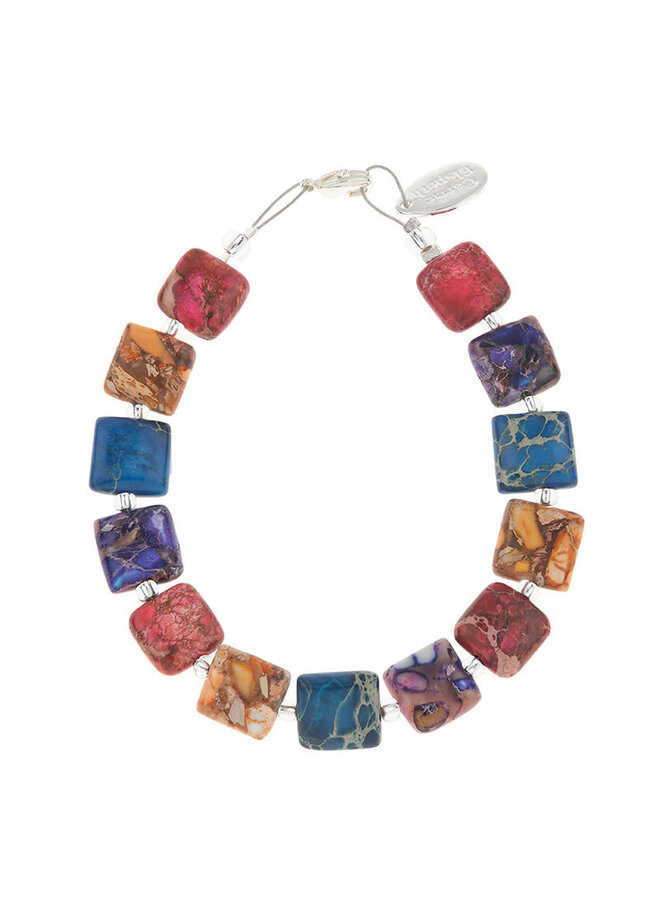 Bracelet Coussins en Jaspe