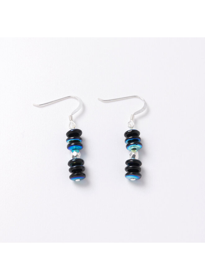 Night Celestial Discs Earrings 963