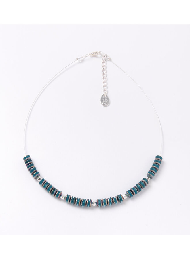 Collier Aqua Celestial Links 957