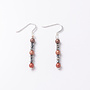 Pearl Rainbow Crystal Copper Earrings 974C