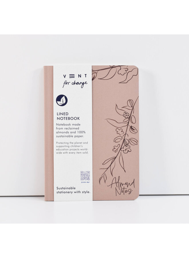 Almond EnviroNotes A5 Liniertes Notizbuch 02