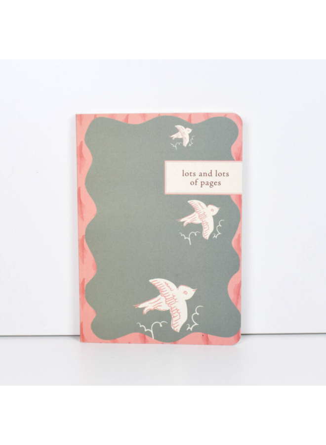 Carnet ligné A5 EnviroNotes, Oiseaux en vol, Maïs 03