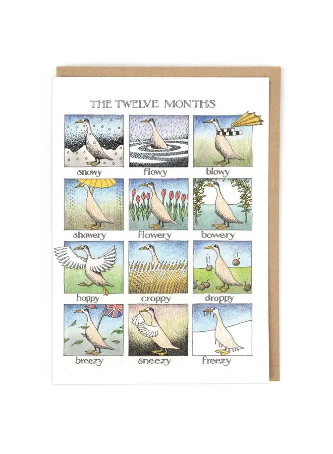 The Twelve Months card 103