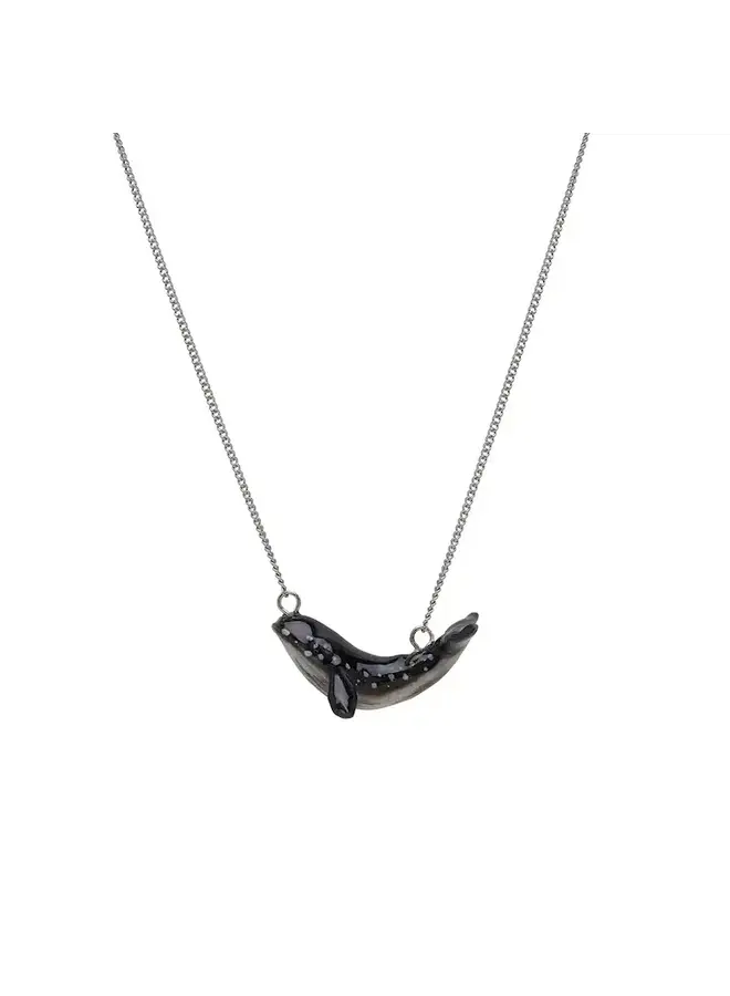 Blauwal-Charm-Halskette 138