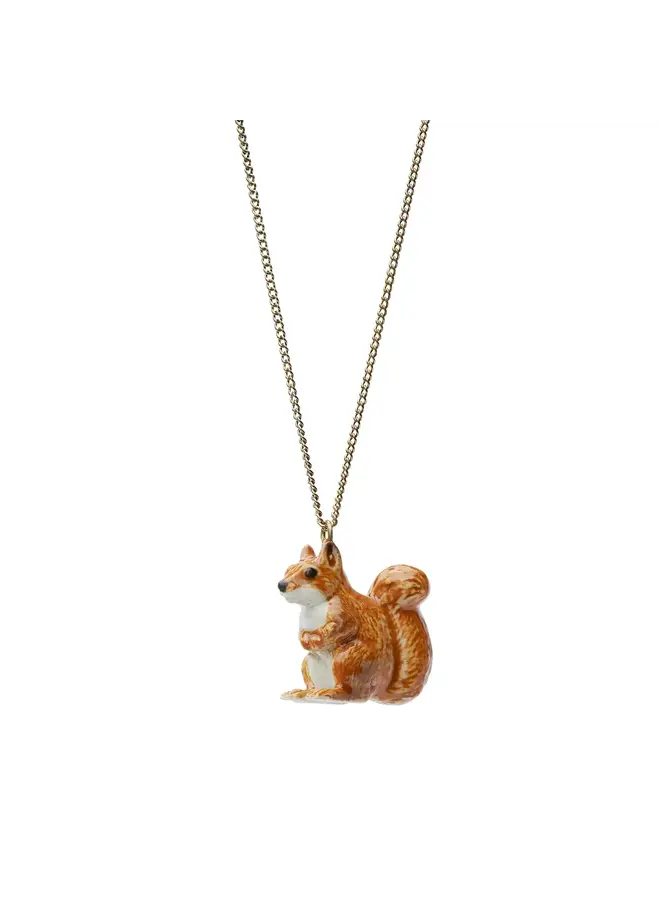 Standing Squirrel Charm Necklace 139