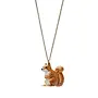 Standing Squirrel Charm Necklace 139