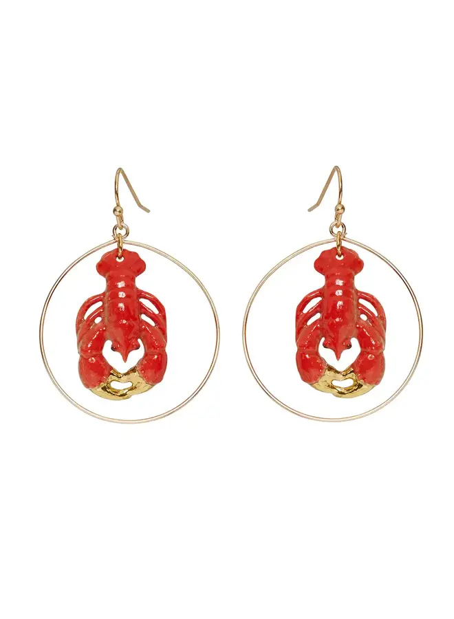 Серьги-крючки Golden Lobster Hooks146