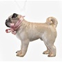 Pug Dog Porcelain Charm 123