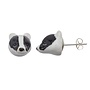 Badger Stud Earrings 147