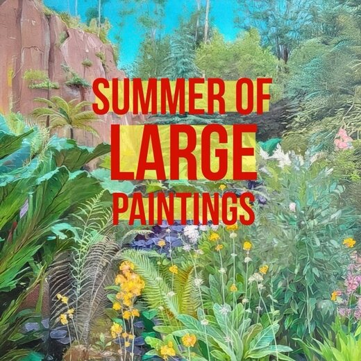 Summer Of Large Paintings