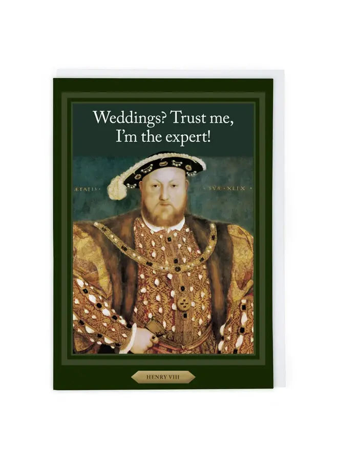 Expert en mariage d'Henri VIII par Mary Evans Card