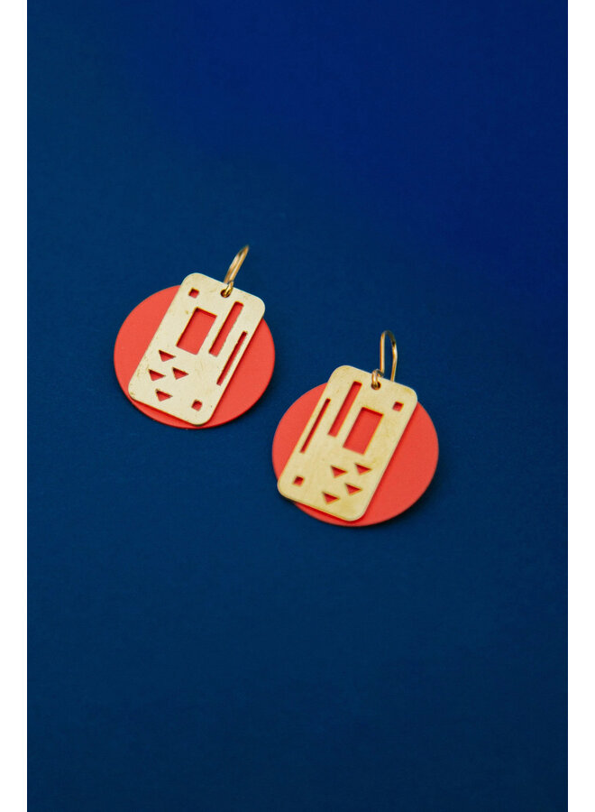 Серьги «Поцелуй» от художников Климта 10