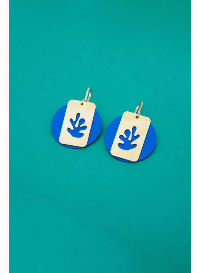 Artists Matisse Leaves Earrings 11