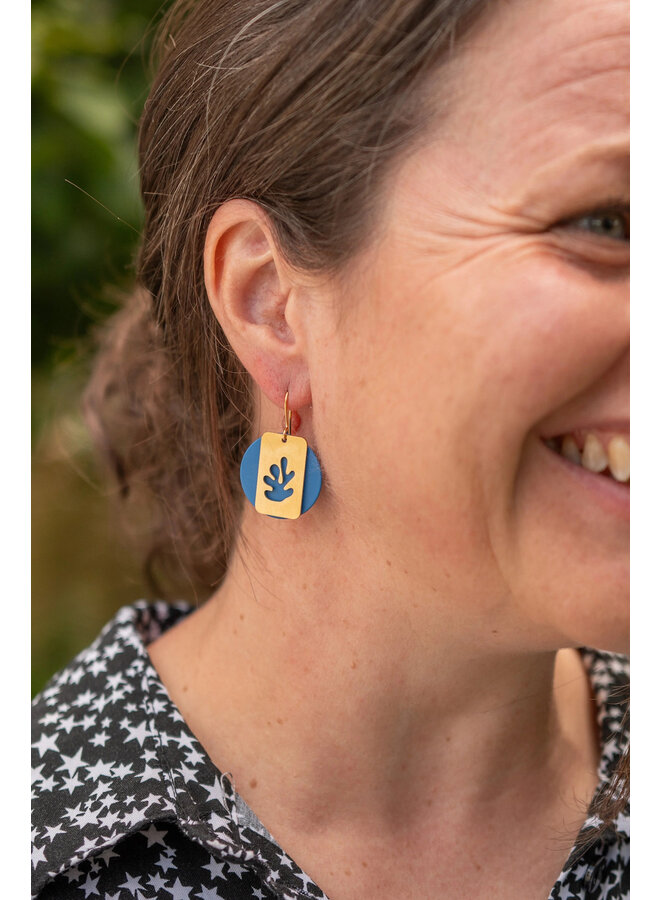 Artists Matisse Leaves Earrings 11