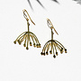 Dandelion Botanical Drop Earrings 22