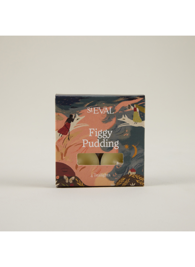 Julstuga Figgy Pudding Ljus 04