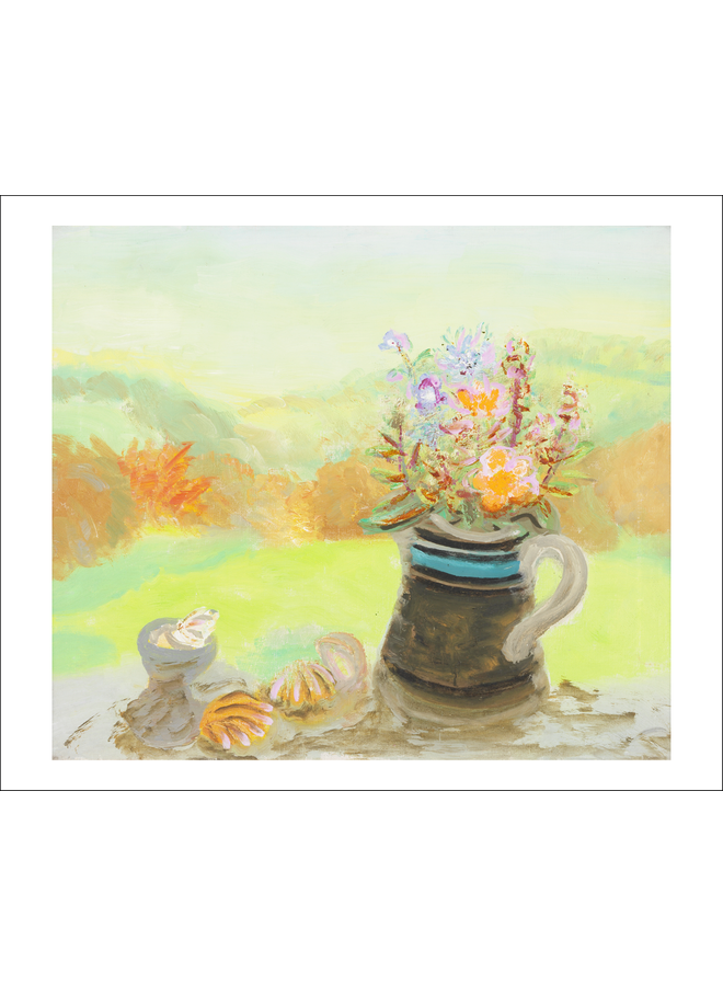 Evening at Boothby by Winifred Nicholson Card