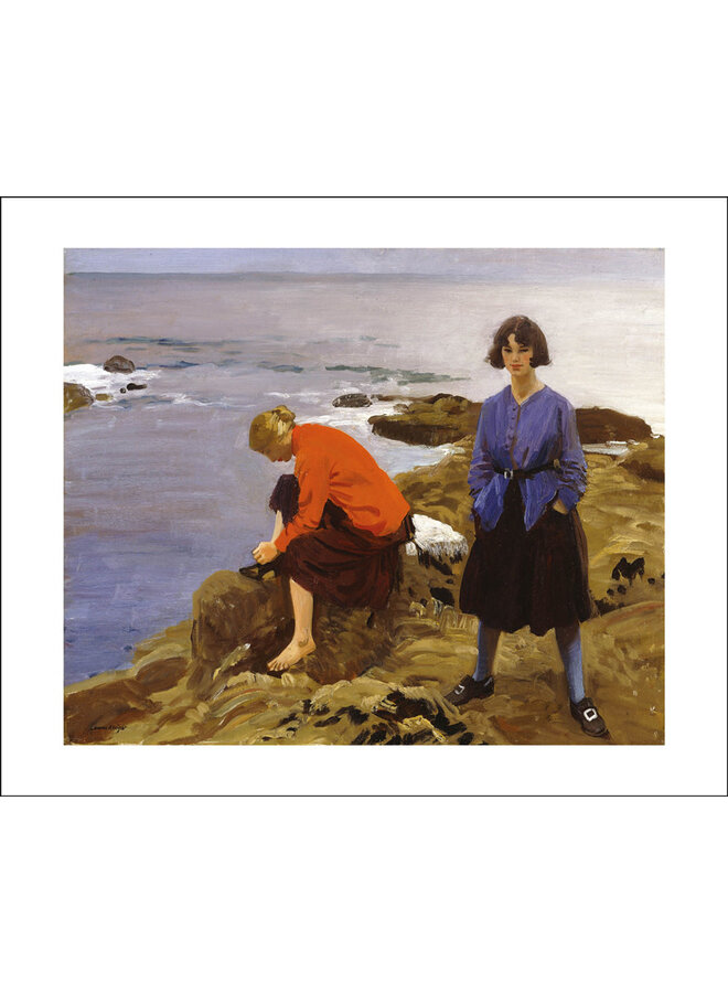 Carte Au bord du rivage par Laura Knight