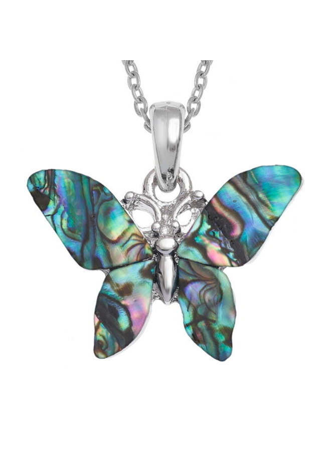 Butterfly Paua Shell Necklace 249