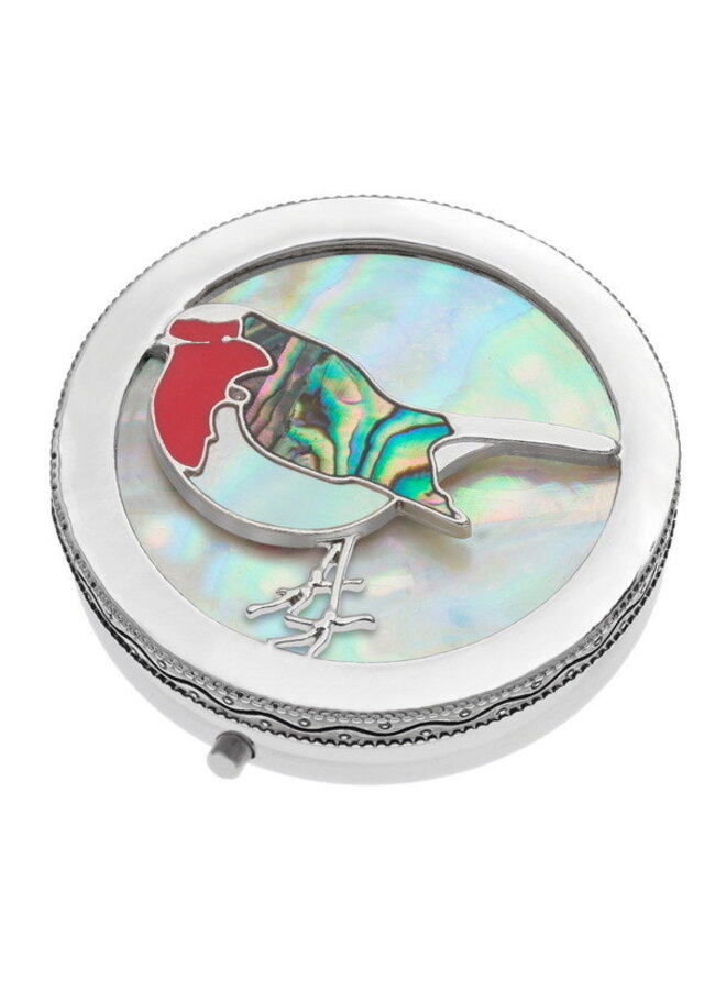 Robin Paua Shell Trinket box