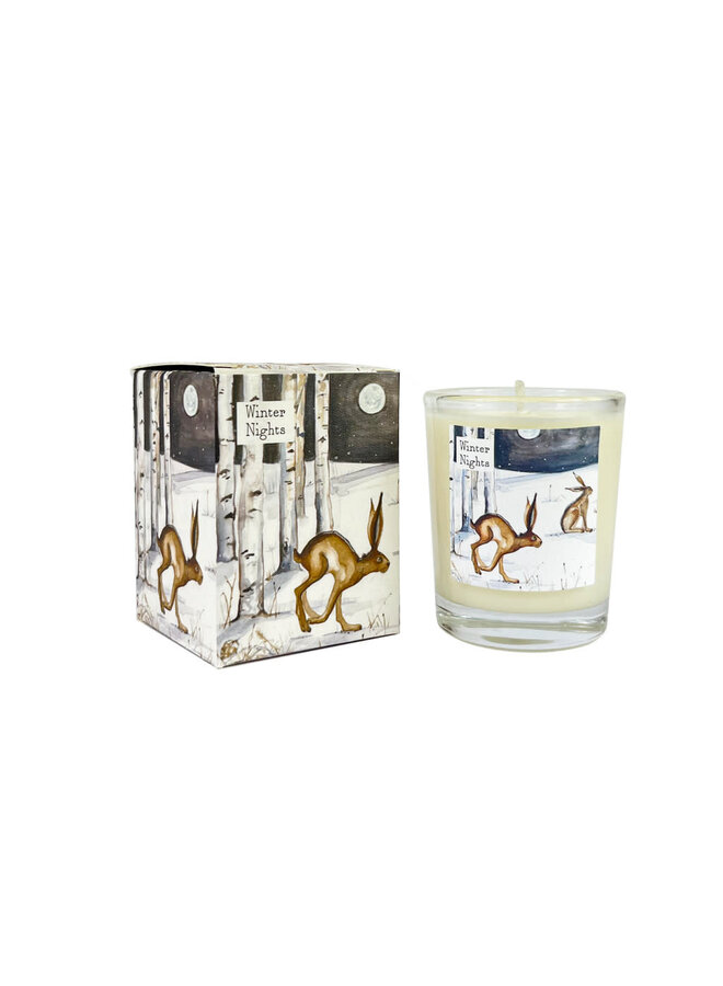 Bougie votive parfumée Nuits d'hiver