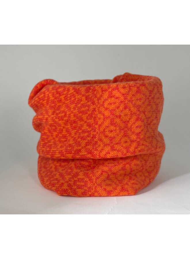 Мериносовый капюшон Inferno & Turmeric Glasgow Design 41