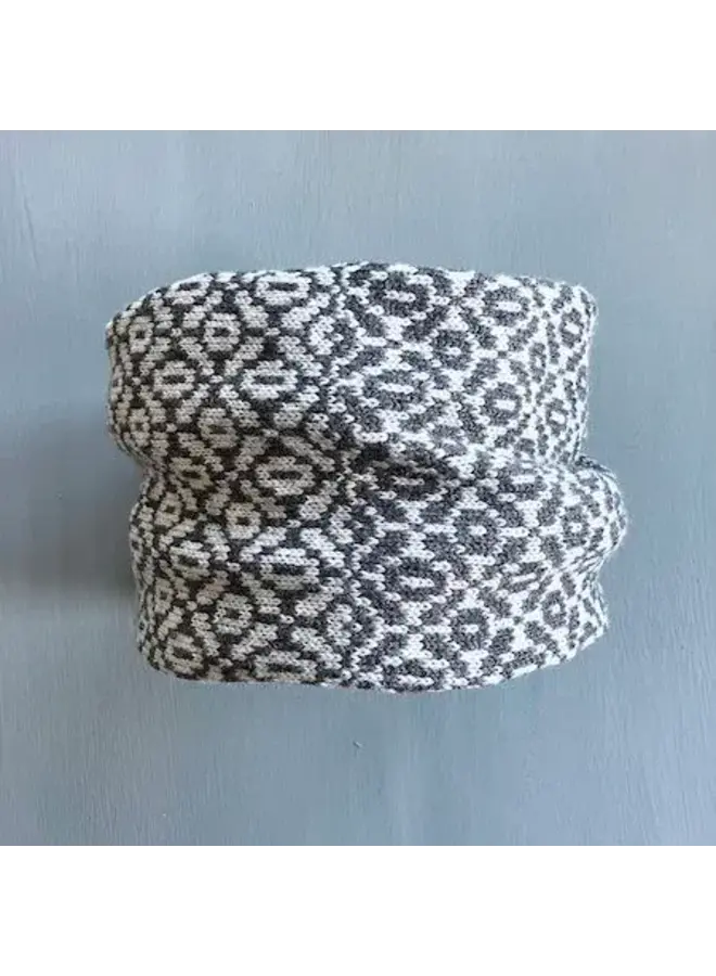 Cuello de merino metalizado y gris Glasgow Design 39