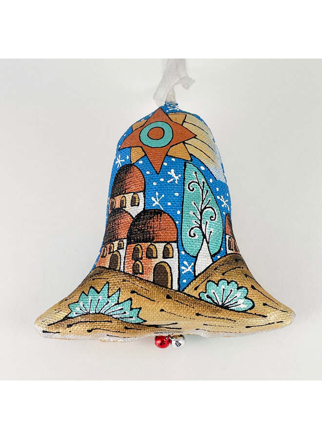 Decoración textil de campana de los Reyes Magos 48