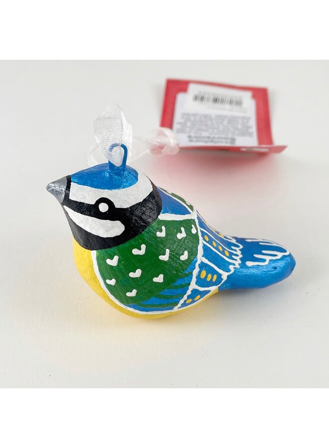 Blåmes vinterfågeldekoration 27