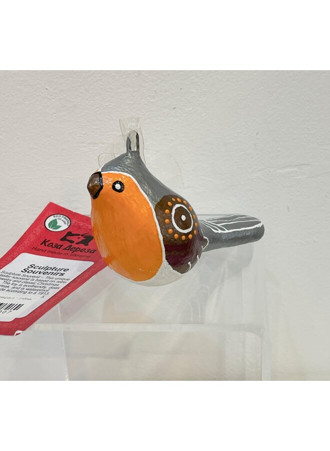 Robin Winter Bird Decoration 26