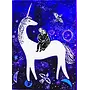 Our Midnight Unicorn Card by Ed Boxall