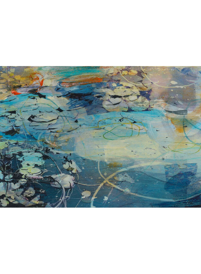 Water Lilies, Blue Day No. 2