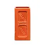 Leeds Brick Vase Orange 18
