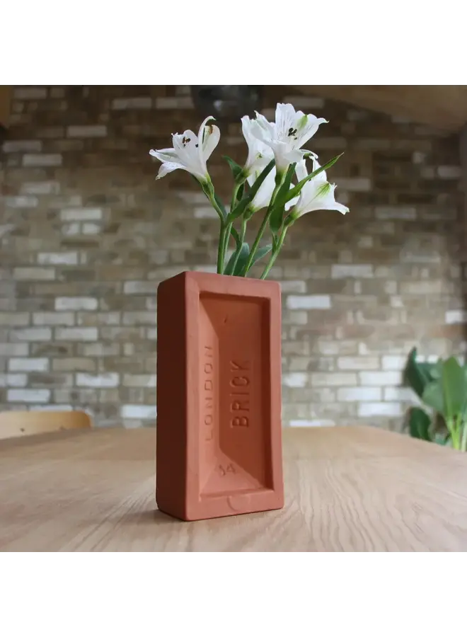 London Brick Vase Terracotta  22