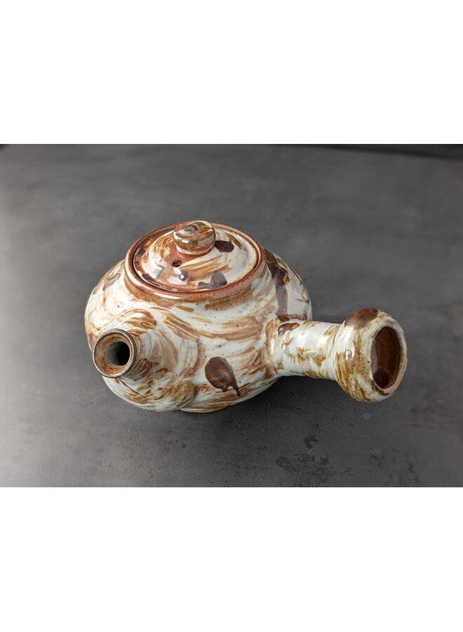 Tetera Kyusu esmaltada Shino 16