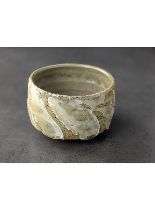 Bol à thé Chawan émaillé en granit/cendre de bois 12