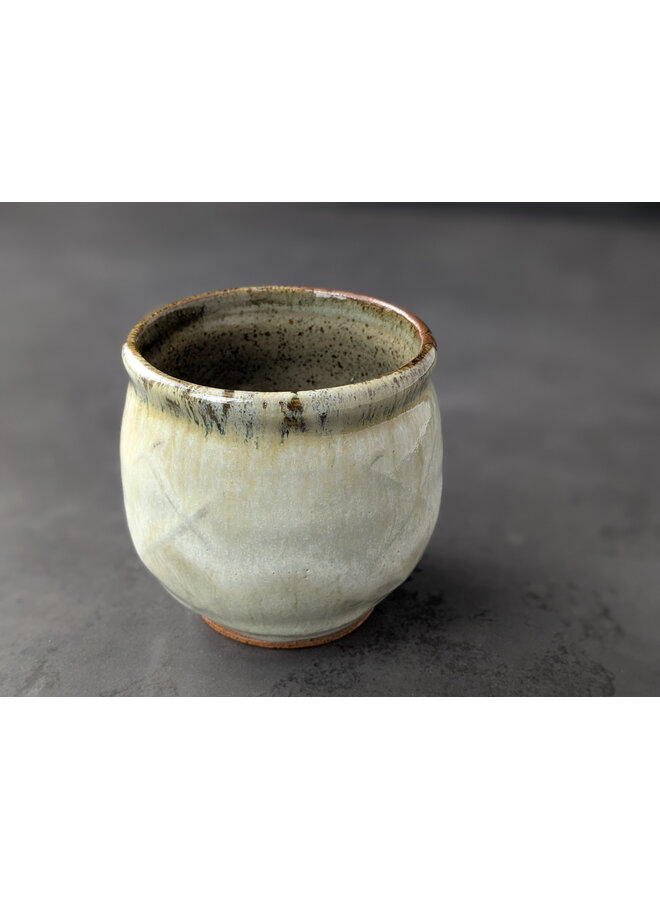 Cuenco de té Yunomi glaseado Nuka 10