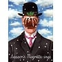 Paquete de 8 cromos de las Estaciones de Magritte.