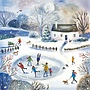 Skating on the Pond 8 Christmas Charity Card Pack
