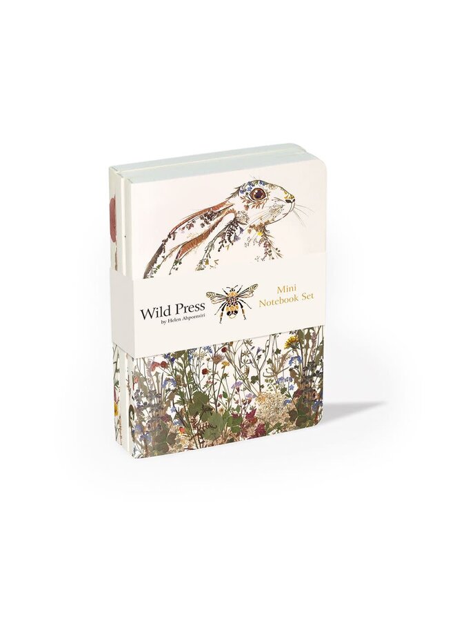 Wild Press Mini Notebook Set of 3