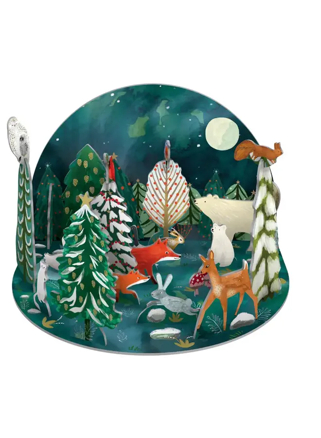 Northern Lights Festive Pop & Slot Advent Calendar