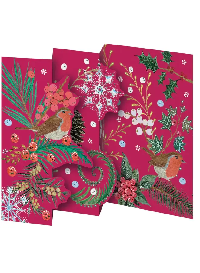 Copy of Winter's Tale Robin Tri-fold Card Pack