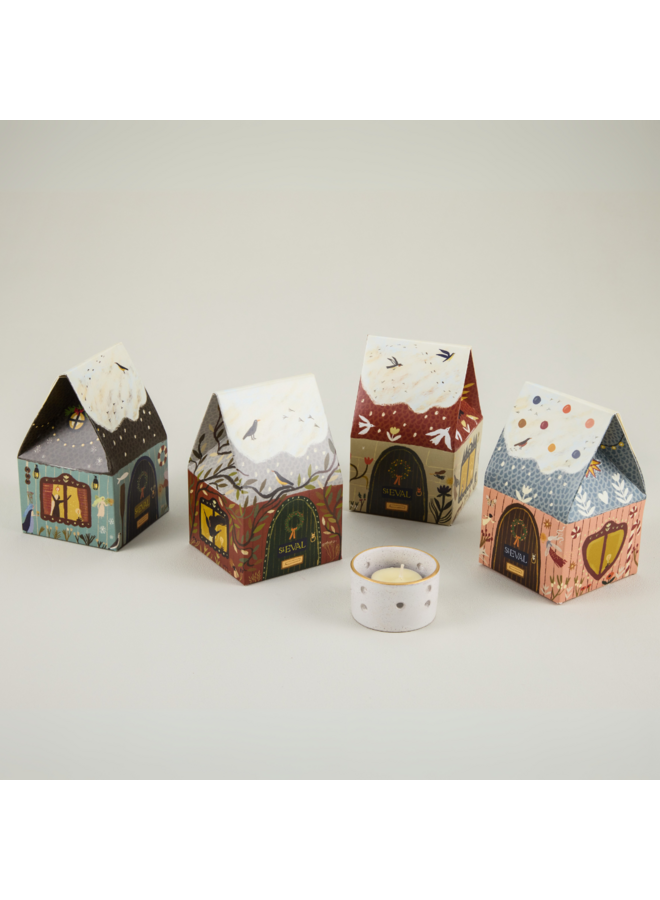 Weihnachts-Cottage-Orange & Zimt-Kerzen 02