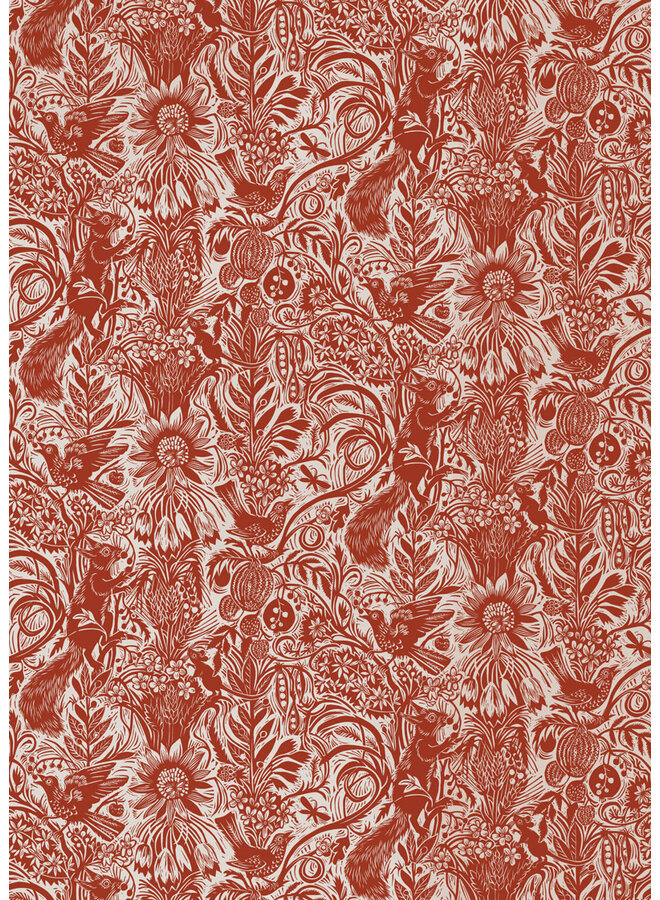 Envoltorio de doble cara con ardillas y girasoles