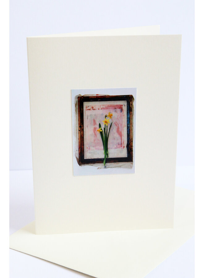 Daffodil Photo Art card No. 4
