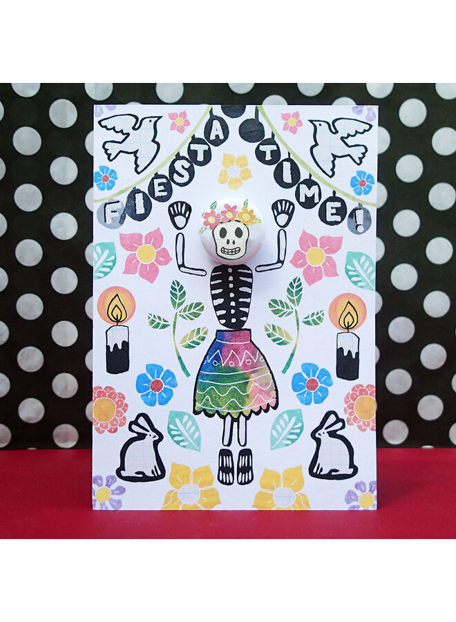 Fiesta Time Badge-kort