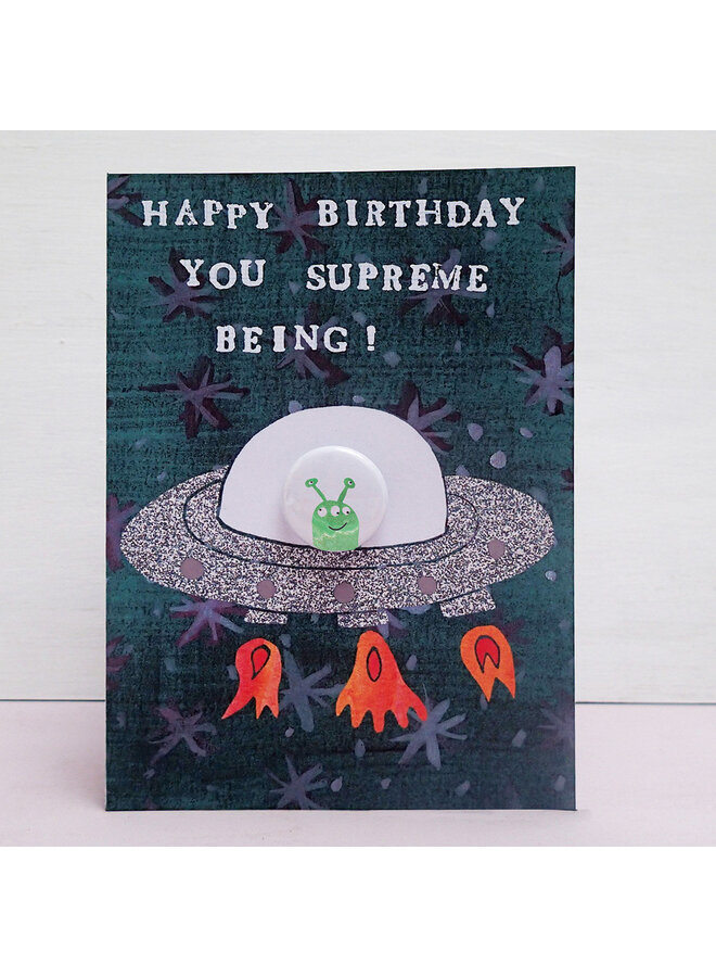 Copy of Mistletoe Berries Badge Card